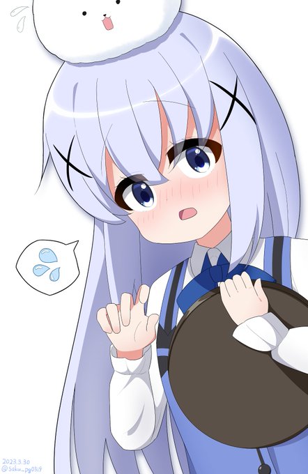 何かを見つけてしまったチノさん#ごちうさ #gochiusa 