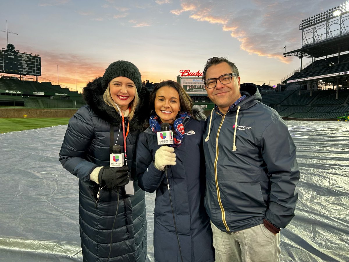 Alicia Gonzalez (@aliciachisports) on Twitter photo Opening Day is here! Talking all things <a href="/CubsCharities/">Cubs Charities</a> with <a href="/unichicago/">Univision Chicago</a> on this beautiful morning! <a href="/Cubs/">Chicago Cubs</a> - it’s going to be a great season! #NextStartsHere Opening Day is here! Talking all things <a href="/CubsCharities/">Cubs Charities</a> with <a href="/unichicago/">Univision Chicago</a> on this beautiful morning! <a href="/Cubs/">Chicago Cubs</a> - it’s going to be a great season! #NextStartsHere