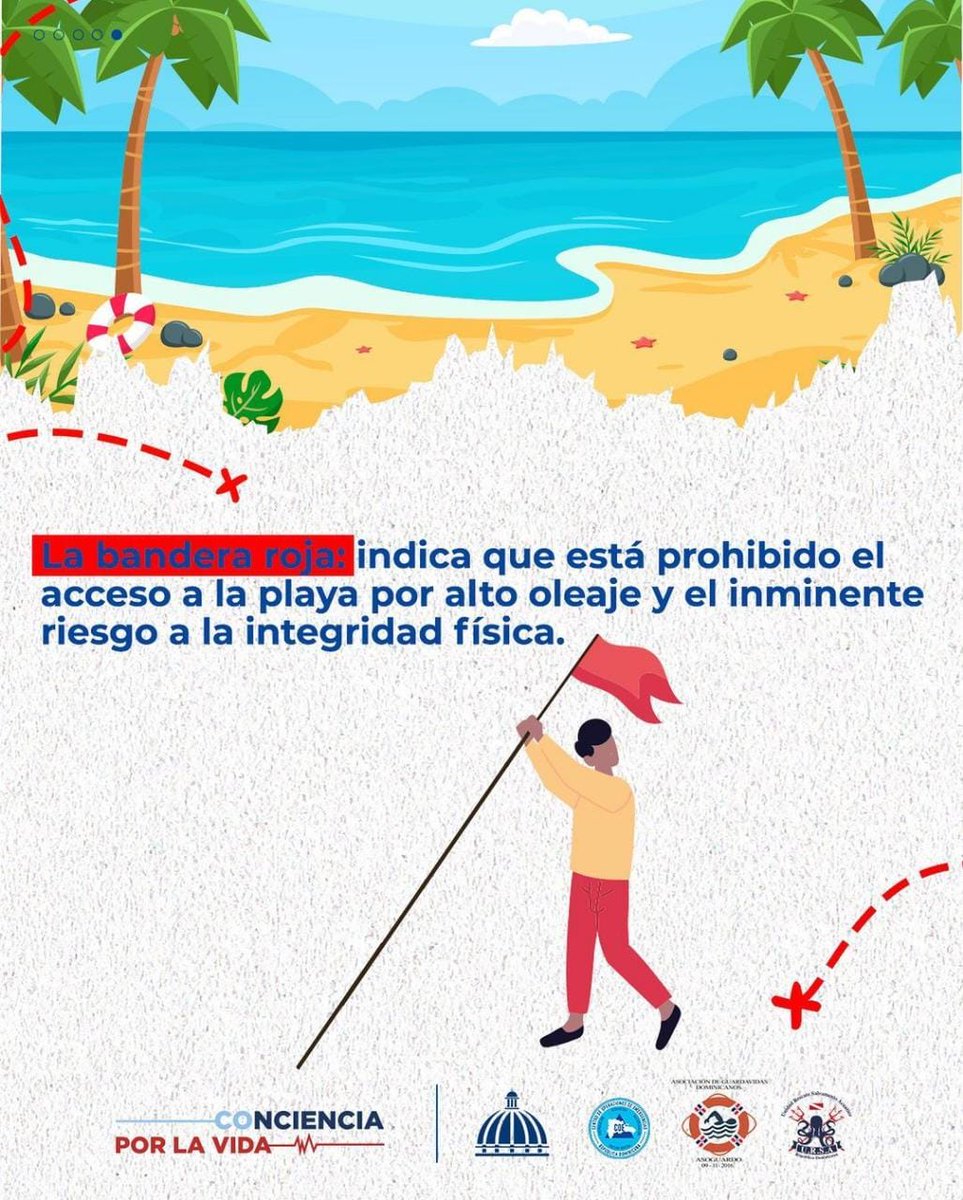 Guardavidasdom's tweet photo. Sema santa conciencia por la vida porque cualquiera puede ahogarse pero nadie debería https://t.co/foglvjTsRO