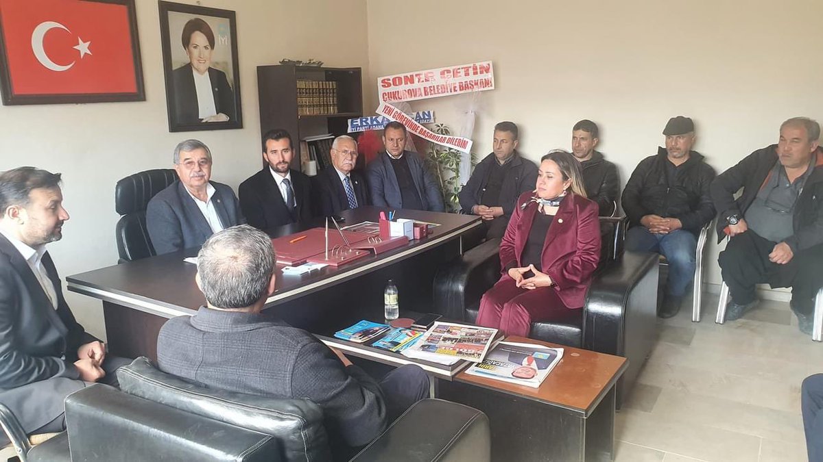 CulhaMetanet's tweet photo. Aladağ ve Çukurova İlçe Başkanlıklarımızı ziyaret ederek, ilçe başkanlıklarımızı ziyaretlerimizi tamamladık. Önümüzdeki Cumhurbaşkanlığı ve Genel seçimler hakkındaki görüşlerimizi paylaştık.
İlçe Başkanlarımız; Şaban Bal ve Cihan Özkan ile değerli yöneticilerimize destekleri için teşekkür eder, çalışmalarında başarılar dilerim.
#İYİParti
#MeralAkşener 
#MayıslarBizimdir
#BirlikteKazanacağız