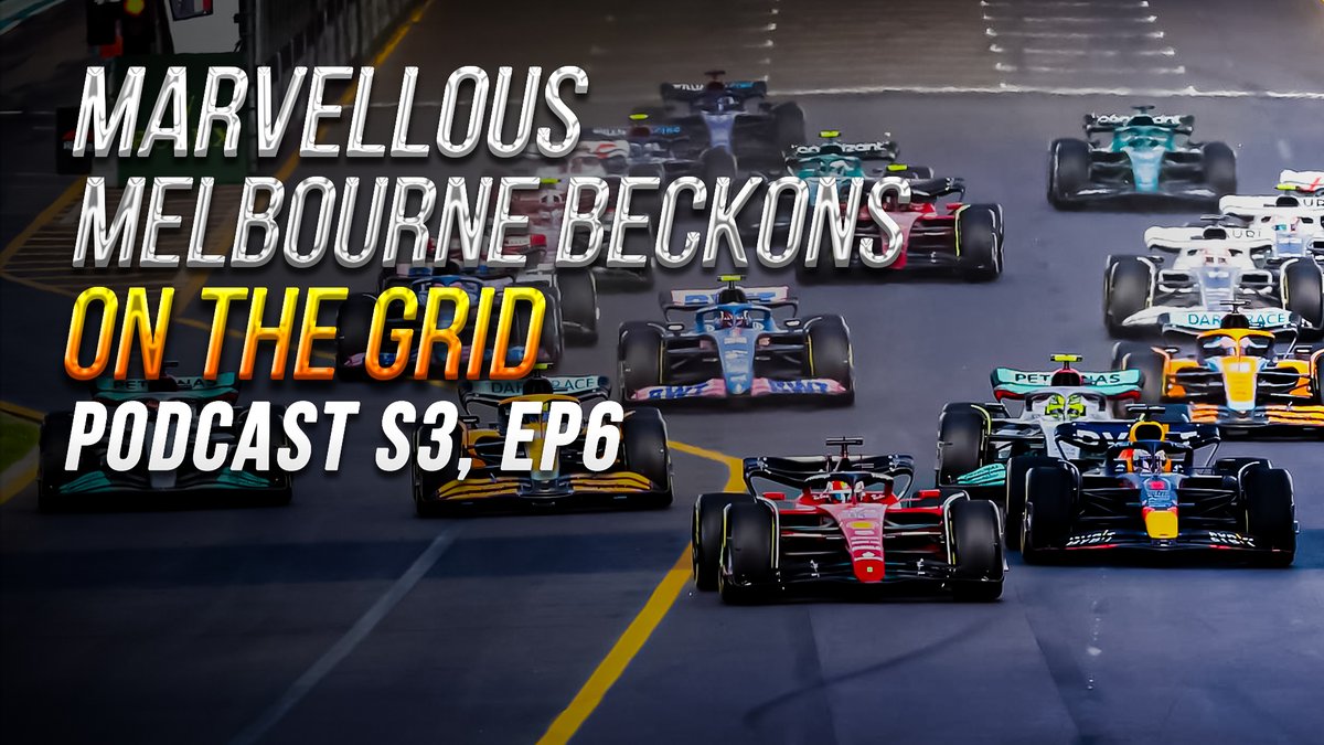 OnTheGridPod's tweet photo. 🚨 THURSDAY EVENING VIEWING!

EPISODE 6 IS NOW LIVE ON YOUTUBE!

The video version of #OTGPod is now live as Episode 6 sees Host @Ethan_TE_ and Co-Host @AdrianKitaMedia review their #SaudiArabianGP predictions and preview this weekend's #AustralianGP.

🔗- https://t.co/KcdZswG2hL https://t.co/hGP0xdQGfM