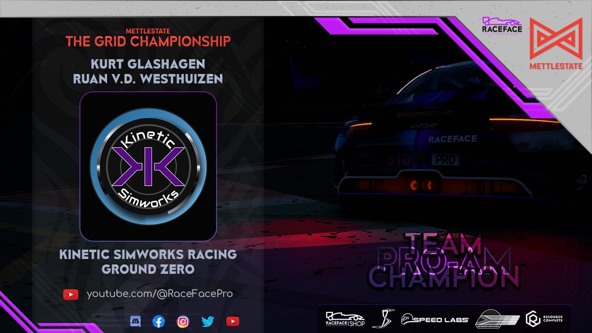 <a href="/KSimworks/">Kinetic Simworks Racing</a> - Ground Zero is <a href="/Mettlestate/">Mettlestate</a>'s The Grid Championship ProAM Champions!