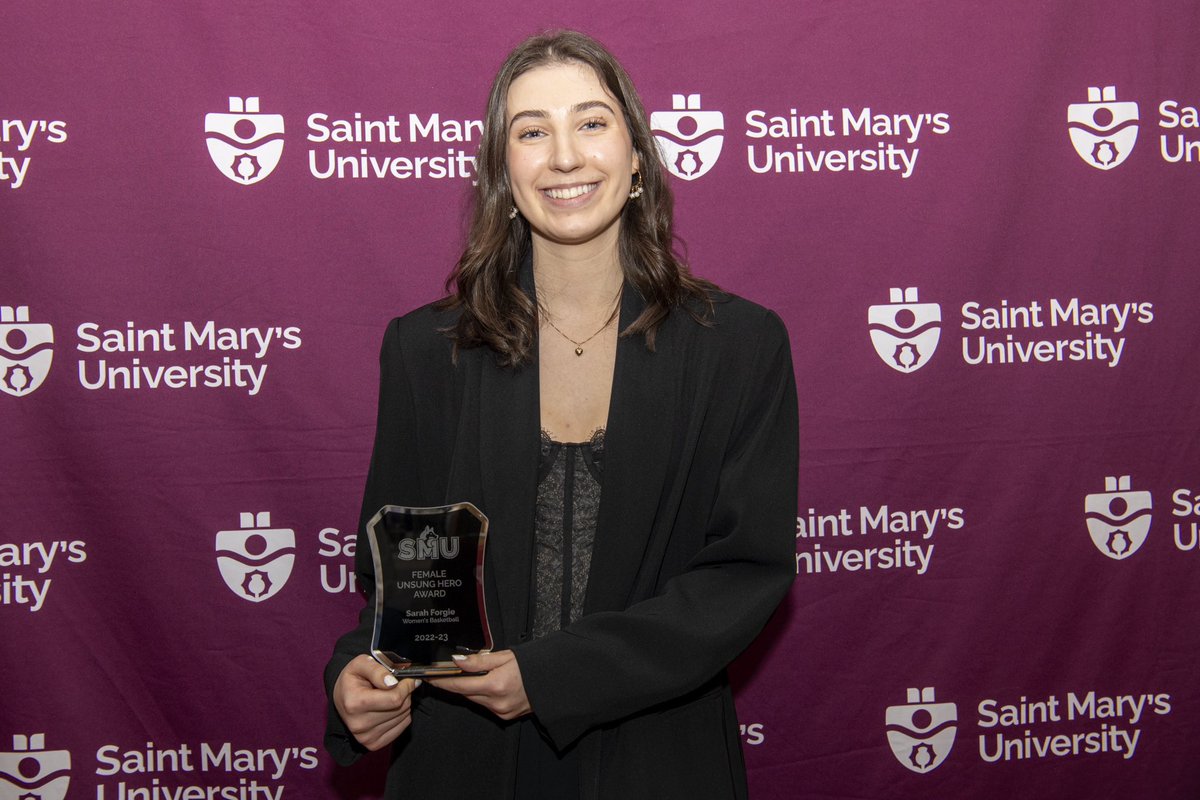SMUHuskies's tweet image. JOHN JONES MEMORIAL AWARD - FEMALE UNSUNG HERO 

Women's Basketball guard Sarah Forgie, a fourth year from New Westminster, BC, has been named the 2022-23 John Jones Memorial Award winner for Female Unsung Hero.

Full list of award winners: smuhuskies.ca/general/2022-2…