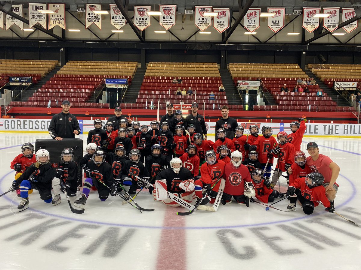 UNB SUMMER HOCKEY CAMPS:

Reg opens April 1: 

PUMPERNICKEL FULL DAY CAMP (Aug  8-11) 
Link to Register Here: recreation.unbf.ca/Program/GetPro…

POWERSKATING SNIPING HALF DAY CAMP (Aug 14-17)

2017-13: Register Here recreation.unbf.ca/Program/GetPro…

2012-08: Register Here: recreation.unbf.ca/Program/GetPro…