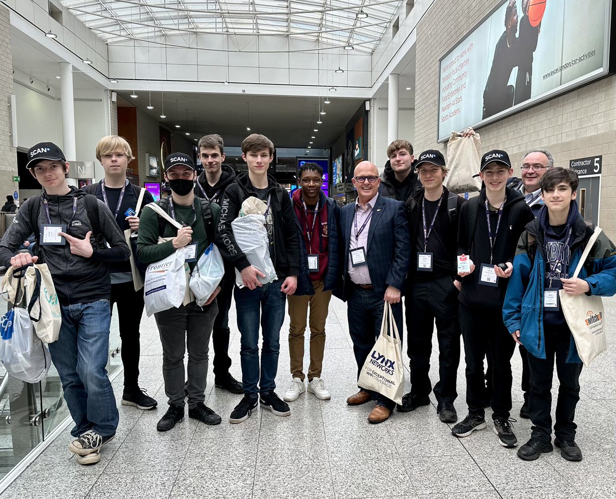 It was a perfect day for the Sixth Form students of @Cedars_CS, who are now safely home from #Bett2023 with their tech swag bags and lots of new ideas of how their CS knowledge could be applied in the world of EdTech and wider. @Cedars_Upper @mjpGibbs @Mnormanedu @F_MLeah