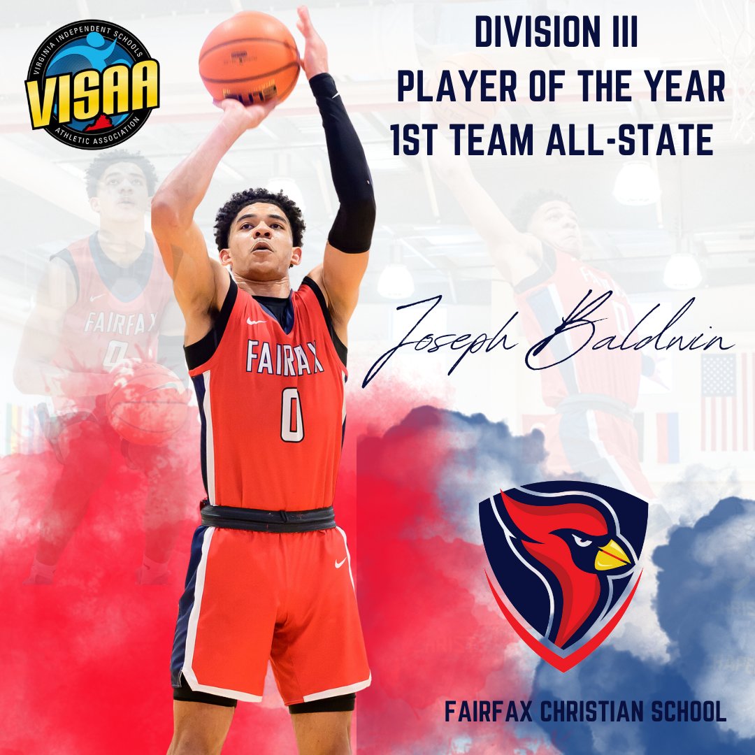 🏀Fairfax Christian Varsity MBB 🏀 (@hoops_fcs) on Twitter photo Congratulations to <a href="/hoops_fcs/">🏀Fairfax Christian Varsity MBB 🏀</a> '23 Team Captain Joseph Baldwin <a href="/joebaldwin0/">Joe</a> on his Player of the Year and 1st Team All-State honors from <a href="/GO_VISAA/">VISAA</a>
<a href="/MarcusHelton/">Marcus Helton</a> <a href="/CapitolHoops/">Capitol Hoops</a> <a href="/AyalewAdam/">Adam Ayalew</a> <a href="/jwherron10/">Jack Herron</a> <a href="/theCBGLive/">Commonwealth Basketball Group</a> <a href="/ColbyGHoops/">Colby Giacubeno</a> <a href="/WashPostHS/">WashPost HS Sports</a> <a href="/M_Errigo/">Michael Errigo</a> Congratulations to <a href="/hoops_fcs/">🏀Fairfax Christian Varsity MBB 🏀</a> '23 Team Captain Joseph Baldwin <a href="/joebaldwin0/">Joe</a> on his Player of the Year and 1st Team All-State honors from <a href="/GO_VISAA/">VISAA</a>
<a href="/MarcusHelton/">Marcus Helton</a> <a href="/CapitolHoops/">Capitol Hoops</a> <a href="/AyalewAdam/">Adam Ayalew</a> <a href="/jwherron10/">Jack Herron</a> <a href="/theCBGLive/">Commonwealth Basketball Group</a> <a href="/ColbyGHoops/">Colby Giacubeno</a> <a href="/WashPostHS/">WashPost HS Sports</a> <a href="/M_Errigo/">Michael Errigo</a>