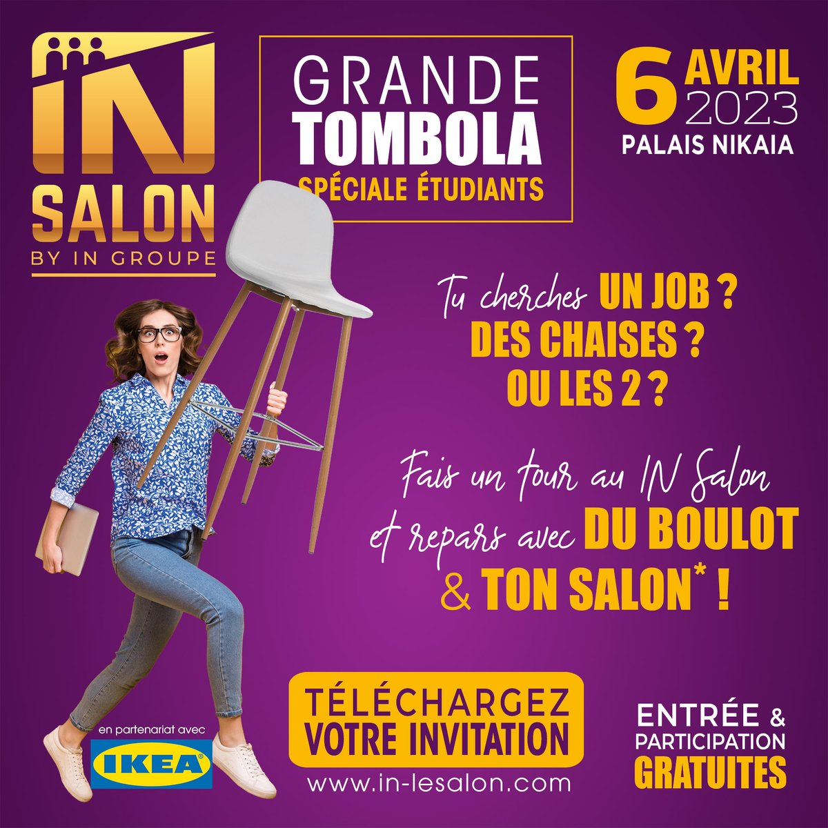 CampusSudMetier's tweet photo. ➡️ Le #CampusSudMetiers participera au Insalon pour vous présenter ses formations 
#automobile, #Commerce , #Tourisme , #Numérique , #Nautisme , #Santé  &amp; #Service à la #personne  #assistanat #prothesiste #dentaire, #vélos ...
➡️ Infos  https://t.co/6QGdRu8WCE
#CSMlife #Cmonfutur https://t.co/jWvAeHGZrd
