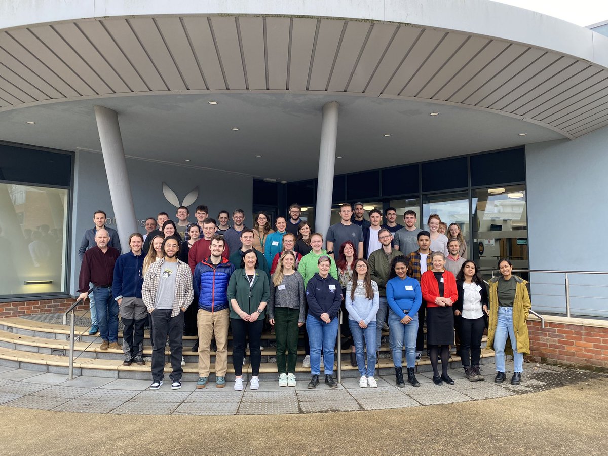 Had a fabulous three days with this lovely lot! Thank you @ENVISIONDTP for allowing us to host this years student conference here @Rothamsted - it’s been great hearing about all their amazing projects 😊