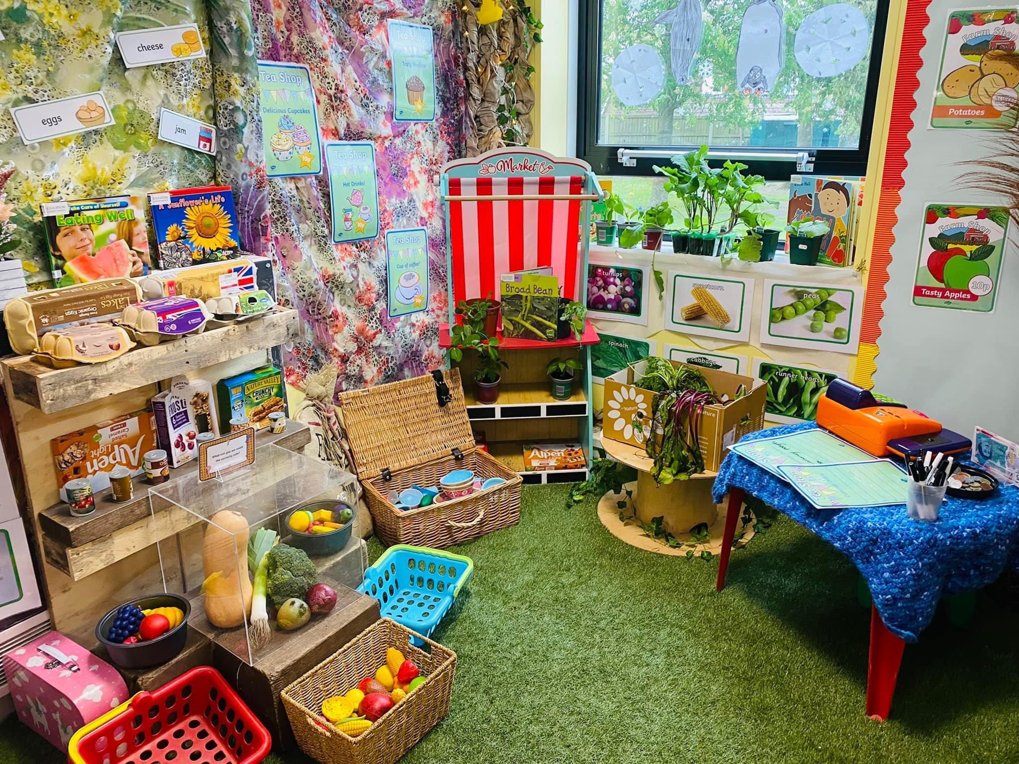 Role Play Area Ideas Play Dough Garden Centre: Pretend Play The