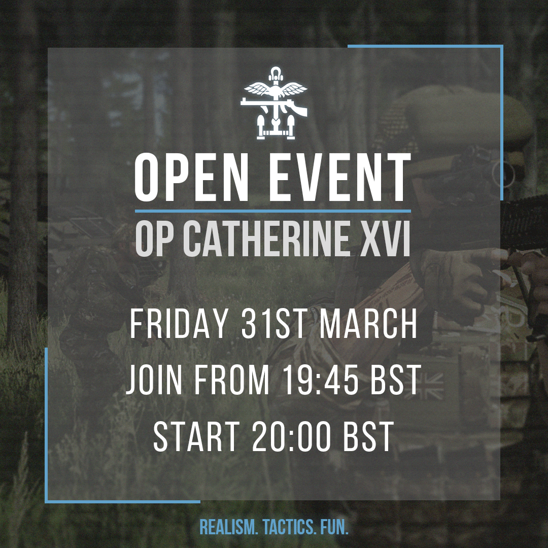 Tomorrow at 2000 BST, 3CB will be hosting a Public Event where 1 Platoon are tasked to advance and push back the enemy 📢 All information can be found here bit.ly/3nwjD7i ℹ️ Join our Discord for updates and mod assistance discord.gg/CcM6ybg #Arma3