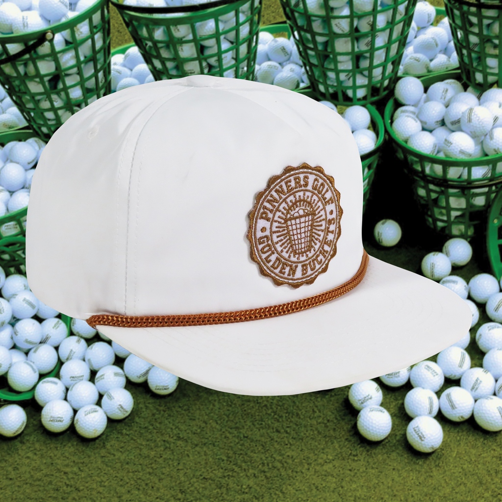 PinnersGolf's tweet photo. There’s just something about a crispy white hat on the course https://t.co/aE1Vskgh3k
