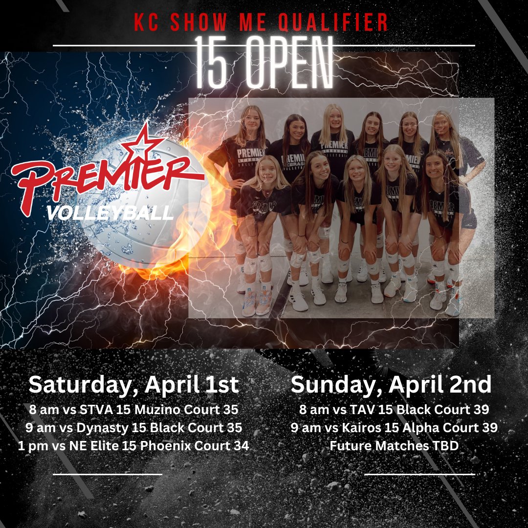 Premier NE 15 Black (@premier_15black) on Twitter photo Headed to KC! #showmenq #leaveitallonthecourt #discipline #determination #grit #heart #strongertogether #premierstrong #premiertrained <a href="/Premier_VB/">Premier Nebraska VB</a> <a href="/PrepDig/">Prep Dig 🏐</a> <a href="/PrepDig_NE/">Prep Dig Nebraska</a> <a href="/KingsleyATK/">Austin Kingsley</a> Headed to KC! #showmenq #leaveitallonthecourt #discipline #determination #grit #heart #strongertogether #premierstrong #premiertrained <a href="/Premier_VB/">Premier Nebraska VB</a> <a href="/PrepDig/">Prep Dig 🏐</a> <a href="/PrepDig_NE/">Prep Dig Nebraska</a> <a href="/KingsleyATK/">Austin Kingsley</a>