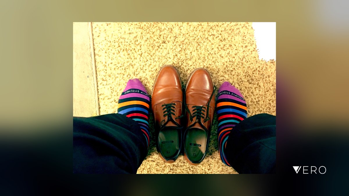 SMWGeek's tweet image. #myloveforphotography 
This image was taken 20July2019 with my iPhone 6s Plus. I love fun socks and neckties. These socks i believe we’re purchased at Marshall’s. 
#iphone #6splus #stockcamera #funsocks #marshalls vero.co/dkwyatt/X-rscx…