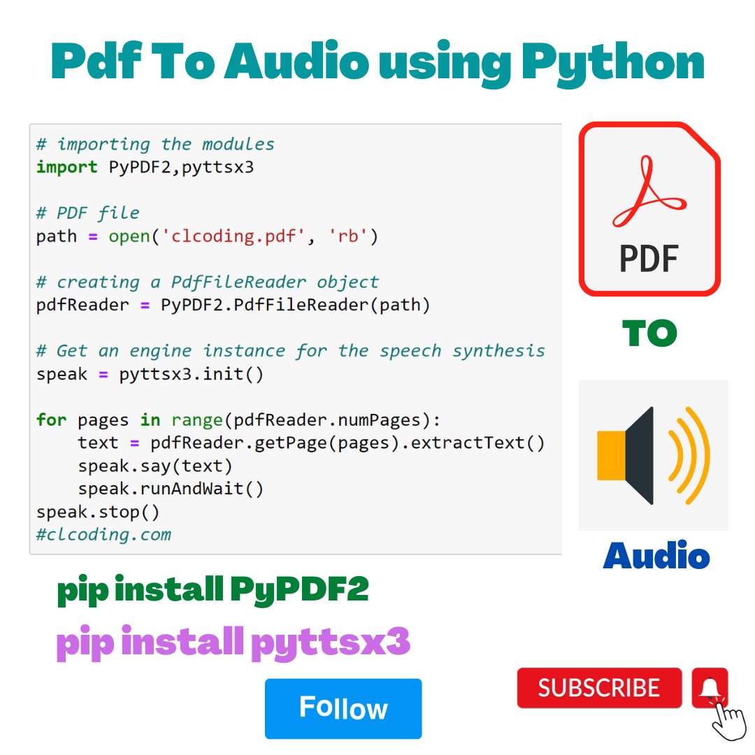 Python Coding tweet media