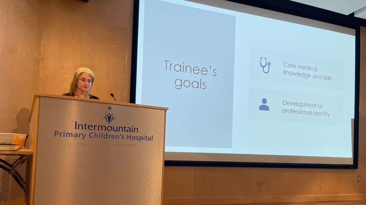 Honored to have @aeCarusoBrown as our David Green Memorial Lecturer in pediatric ethics. Fantastic <a href="/UofUPediatrics/">UofUPediatrics</a> Grand Rounds this AM; join us for Ethics Explored at noon: "Do Some Reasons Matter More Than Others? Religion and Other Forms of Belief in Pediatric Decision Making"