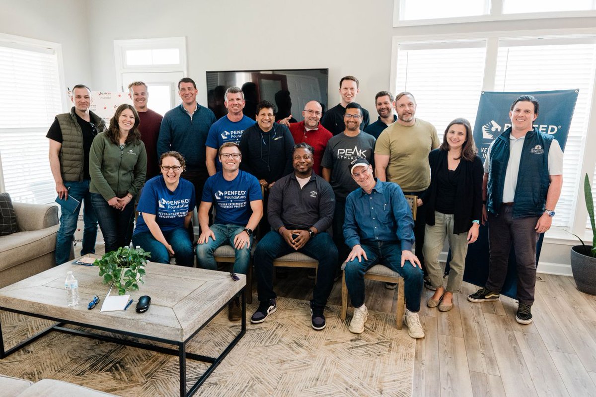 leemills's tweet image. Incredible experience with PENFED VEIP Masterclass. Kicked off a 6-week accelerator with a 3-day retreat. The speakers, alumni, &amp;amp; content were stellar. This is my tribe. @PenFedFound #penfed #PenFedVEIP #veteran #veterans #accelerator #startups #VCS