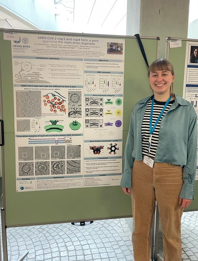 ZimmermannLiv's tweet photo. Having a good time at the GfV conference 2023 in Ulm!  @GesVirologie @SarahPeterl @MVallbracht @ChlandaL https://t.co/VYzl2x96HV
