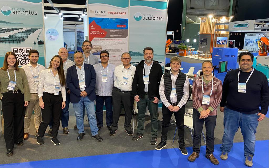 bluenetcat's tweet photo. A Aquafuture amb el Clúster Acuiplus hem vist que el futur de l'aqüicultura i l'economia blava passa per la innovació i la sostenibilitat. Detectar necessitats i aportar solucions científiques per seguir avançant. #Aquafuture23 #Acuiplus #Innovació #transferència https://t.co/A4Z3Rq0tsd