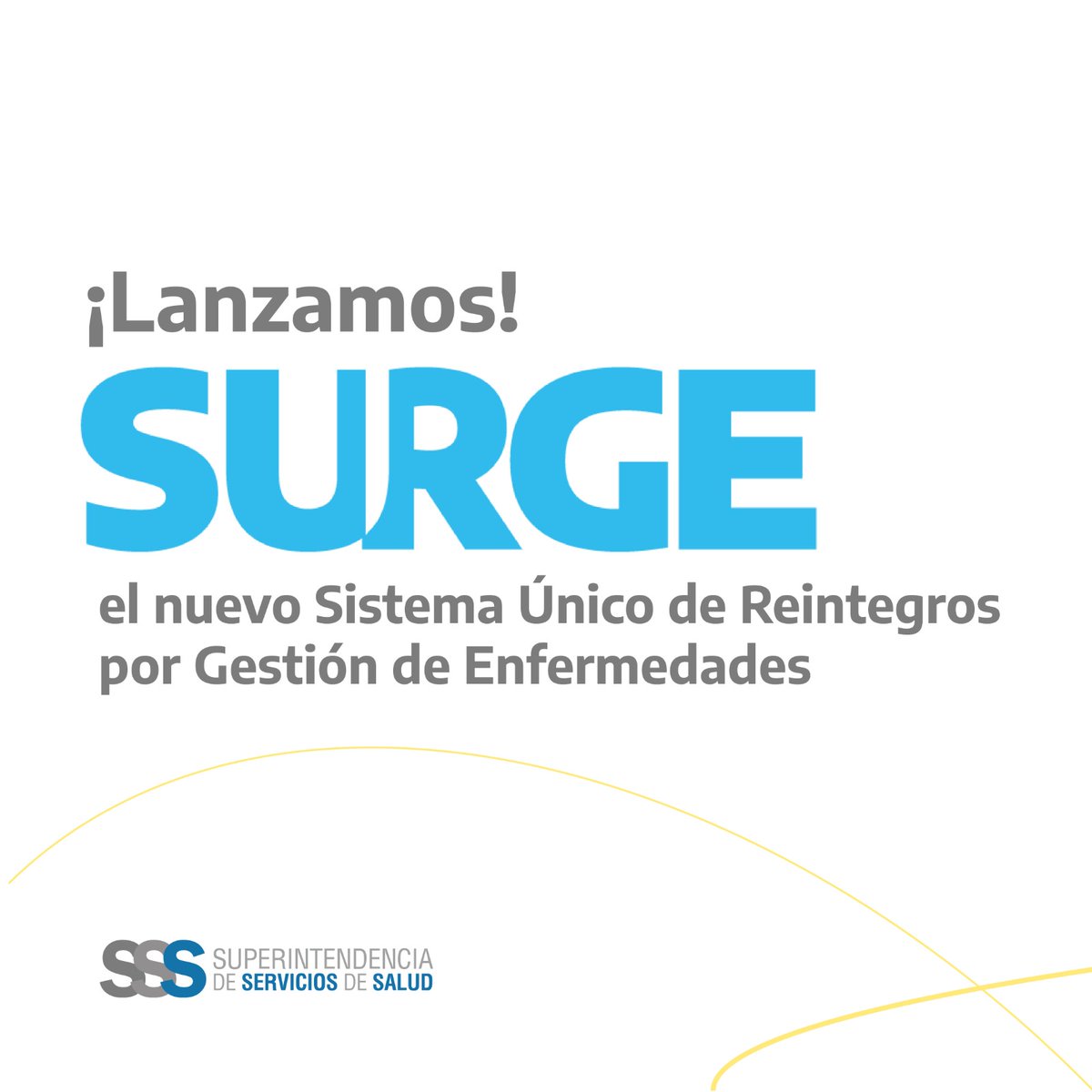 SSSALUD's tweet photo. 🧵Entró en vigencia el nuevo Sistema Único de Reintegros por  Gestión de Enfermedades - SURGE - mediante Res. Nro 731/2023

Este nuevo sistema reemplaza al actual SUR y se diseñó con un enfoque puesto en la gestión de patologías. https://t.co/sReZrwZ6yJ