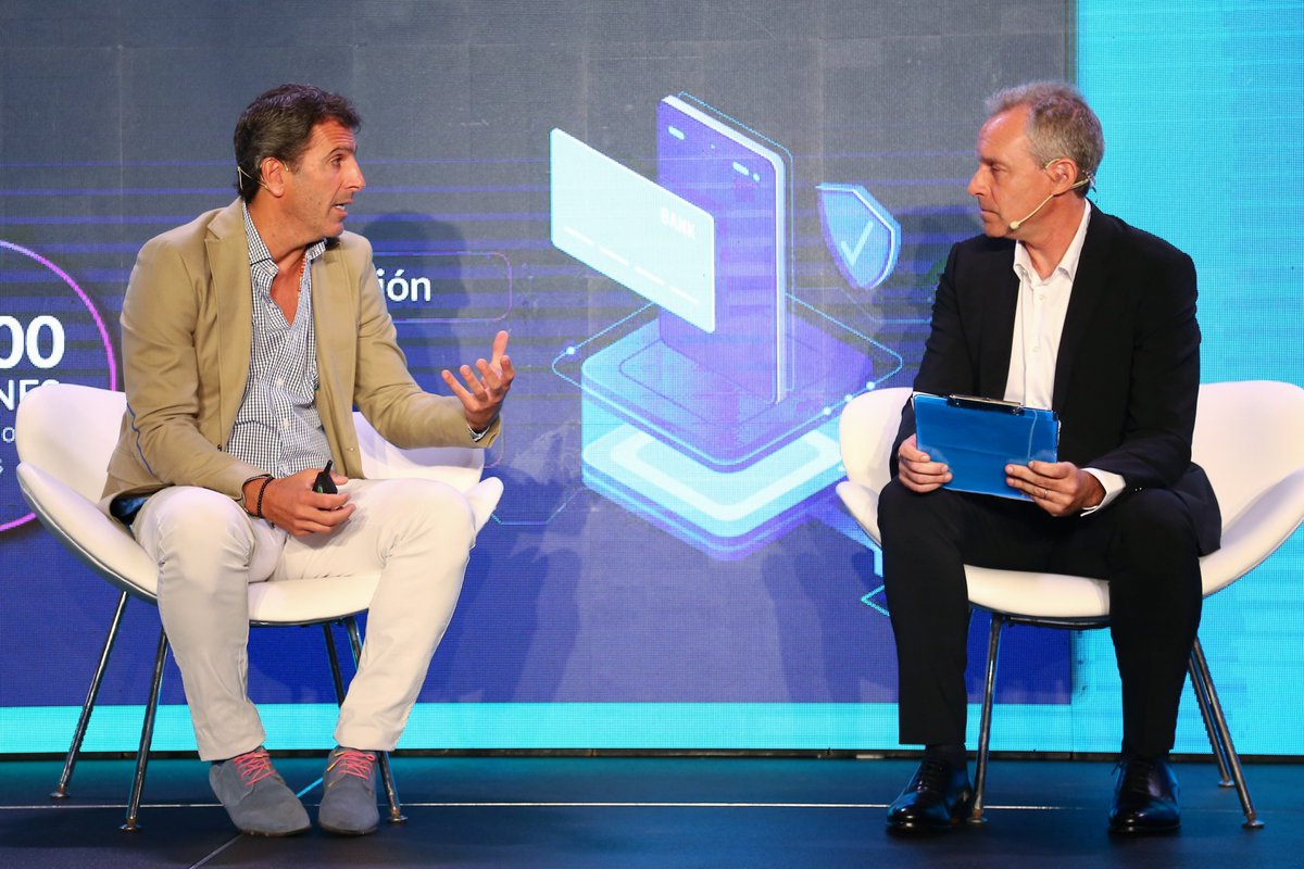globprocessing's tweet photo. Un año más fuimos parte de #PaymentsDay 2023 🙌

Juan Sebastián Martínez, nuestro CBO, conversó con @PabloWende sobre el presente de nuestra compañía y los desafíos de la industria.

¡Gracias Pablo por invitarnos nuevamente a ser parte de este gran evento! 🚀 https://t.co/mwtWzGy3lp