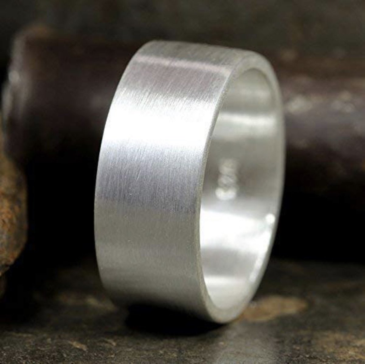 CryptoRingz's tweet photo. New batches of solid 925 sterling silver rings! Matte finish, 8mm wide - 1.5mm thick https://t.co/q7euxU7oGY