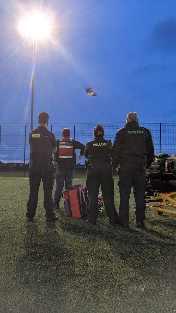 It takes a team to save a life. <a href="/liveshq/">liveshq</a> <a href="/EMASNHSTrust/">East Midlands Ambulance Service NHS Trust</a> <a href="/LNAACT/">Lincs & Notts Air Ambulance</a>