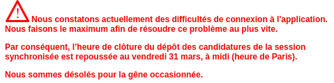 CerclePrecaires's tweet photo. Attention, nouvelle règle !
Fin des candidatures demain, le 31 mars à 12h.
https://t.co/3RUiyYoW7e https://t.co/43EHp0Cjrx