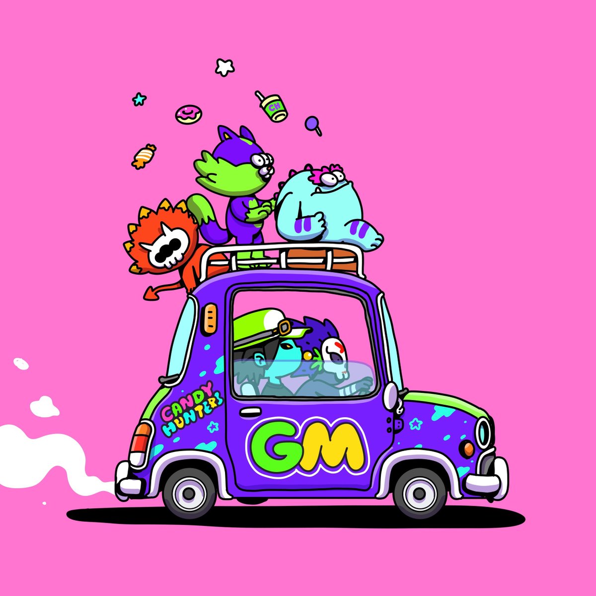 Crew of <a href="/CandyHuntersNFT/">Candy Hunters</a>