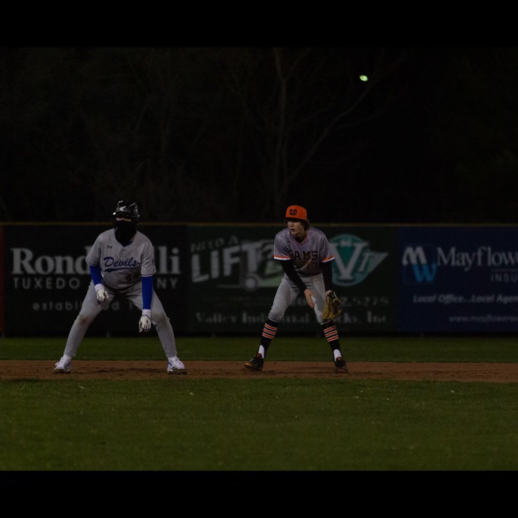 First two games starting varsity shortstop as a freshman.