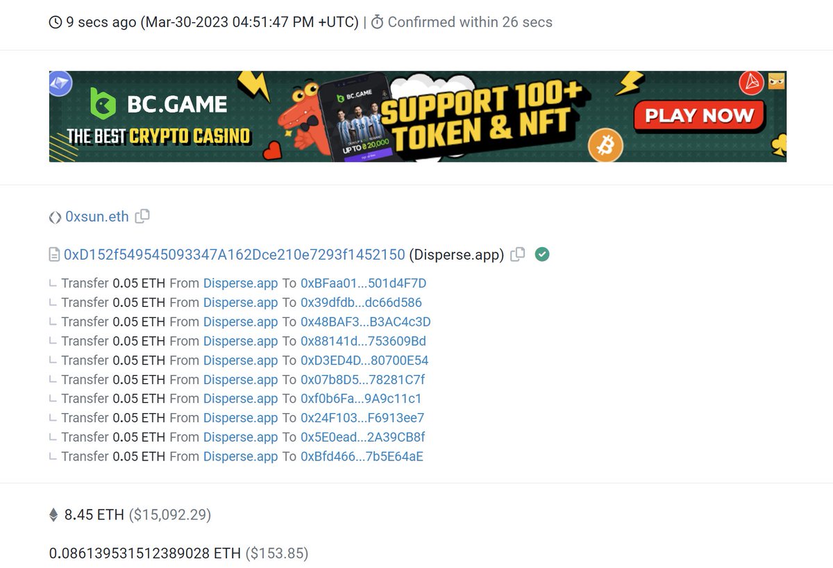 三月虽然出了几个大金狗，但NFT整体行情放在过去一年算是比较冷清了，正好借社区周年庆的机会，在熊市为群友送温暖，总共抽出8.45E的奖品，折合超10万RMB🧧
如果你想加入0xSun交流群，欢迎填写申请表：
bit.ly/0xSun
也借这个帖子，在三月尾声总结一下本月的NFT行情