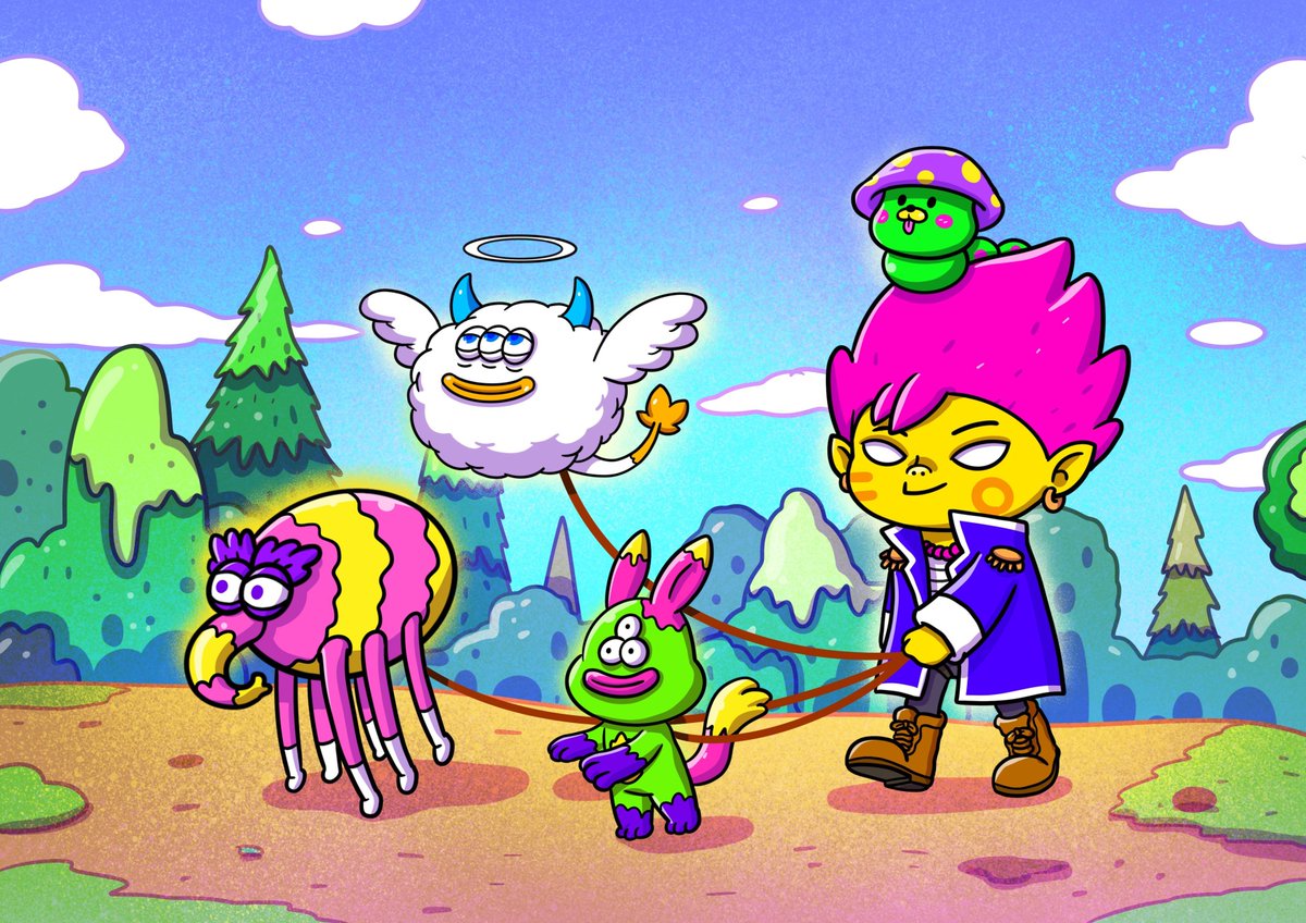 Love this <a href="/CandyHuntersNFT/">Candy Hunters</a> art