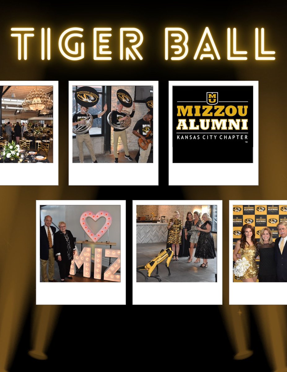 MizzouAlumniKC's tweet photo. Get excited to celebrate this years Tiger Ball with a look back at the past! 

Get your tickets now!
https://t.co/HzfDIyTRjm

What is your favorite Tiger Ball memory? #MIZ https://t.co/EMsOrK5nii