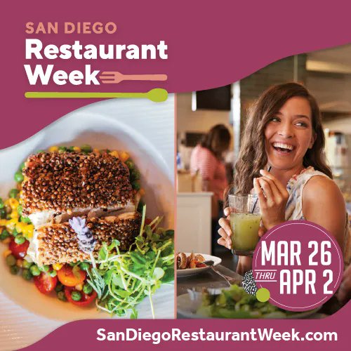 The 20th Annual #SanDiegoRestaurantWeek is here! This foodie-favorite event is the perfect time to take a culinary tour throughout the diverse and thriving food culture of San Diego. More at: sandiegorestaurantweek.com