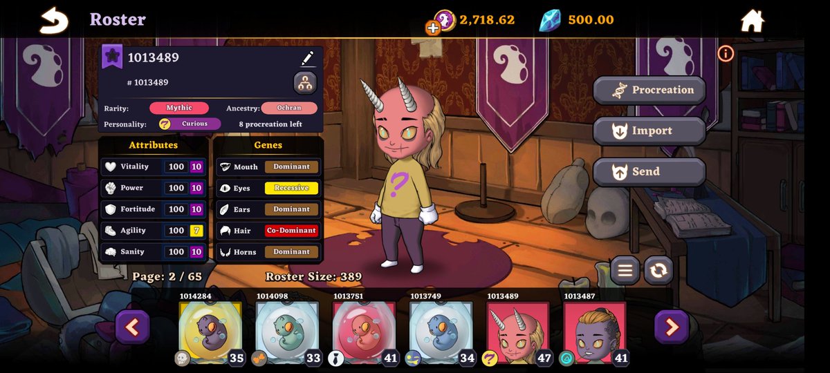 sammykingsworld's tweet photo. Just maxed these 2 beasts in time for #devibolc @devikins_game #nft #procreation now to find some partners. 

What have you got lined up to breed? Drop a picture below 😉   👇 https://t.co/fJxcZme5VQ
