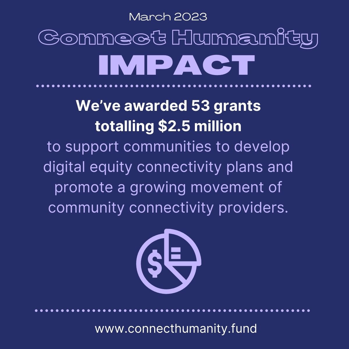 New blog 👀 

Chief Program Officer Melissa Huerta (<a href="/melechuga/">Melissa 恵</a>) unpacks our grants program and shares stories about how our partners are making an impact.

🔗 connecthumanity.fund/how-connect-hu…