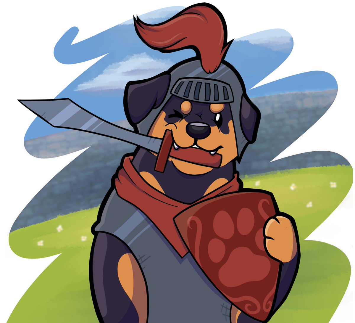 Sheebatroid's tweet photo. Now that we're in business, here's some of my illustrations for Dogfight - Territory Control Board Game!

1/2 https://t.co/RFLHgn2gp2