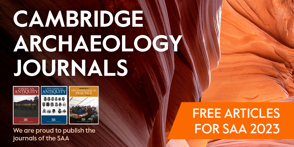 #SAA2023 | Enjoy a month's free access to journal articles on #AmericanArchaeology ➡️🌎 ow.ly/7wuF50MNX6M

<a href="/AMesoamerica/">Ancient Mesoamerica CUP</a> <a href="/AntiquityJ/">🅰ntiquity Journal</a> @aap_saaorg <a href="/SAAorg/">SAA</a>
