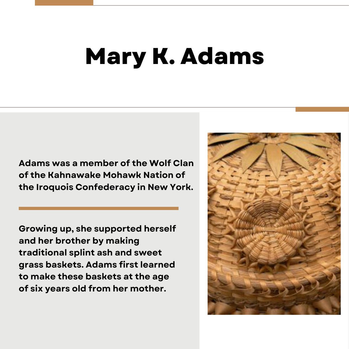lmacolgate's tweet photo. Welcome back to our Piece Highlight series, featuring pieces that are included in our current exhibition, “Imagining Indigeneity in a Global Future”! Today’s post features basketry made by Mary Adams.

See full post here: https://t.co/SW4W9TCu06 https://t.co/IDJpUdNOLF