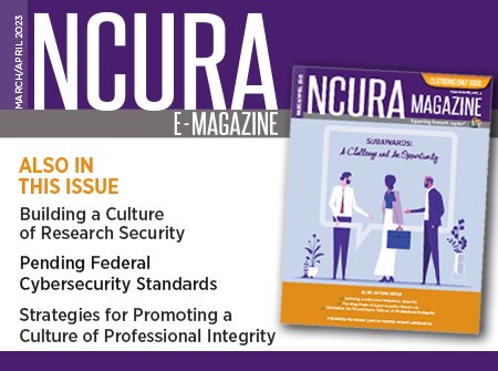 NCURA's tweet photo. Check out the latest in #ResearchAdministration in the March/April issue of NCURA Magazine
https://t.co/473saCFeiV
#research #researchadmin #resadmin #NCURAMagazine https://t.co/gViIimVFOk