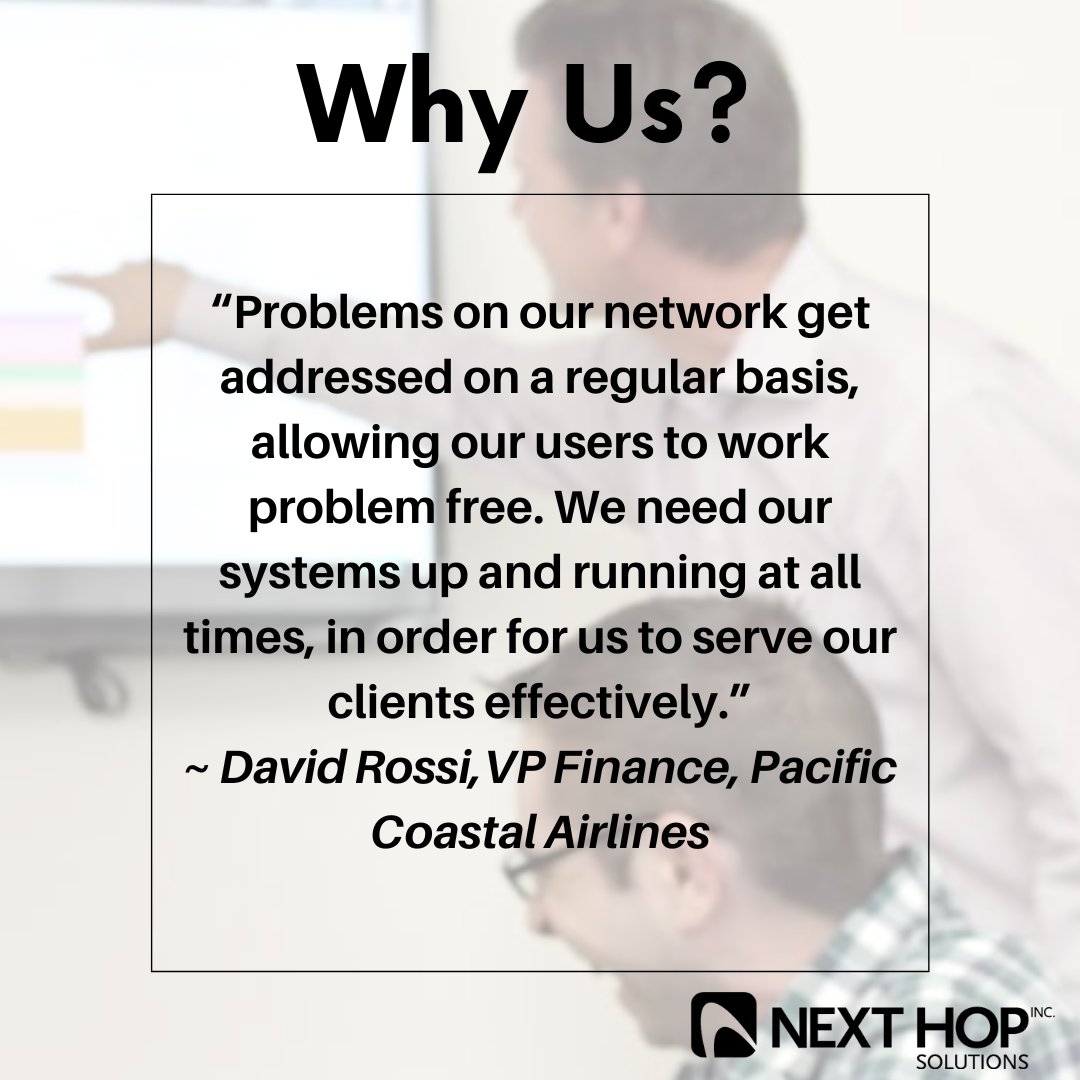NextHopSolution's tweet photo. Why us? See what our clients have to say about us!

#nexthop #cybersecurity #hacking #security #technology #hacker #infosec #ethicalhacking #cybercrime #tech #linux #cyber #hackers #informationsecurity #cyberattack #programming #malware #kalilinux #privacy https://t.co/5TBtOUwWAs