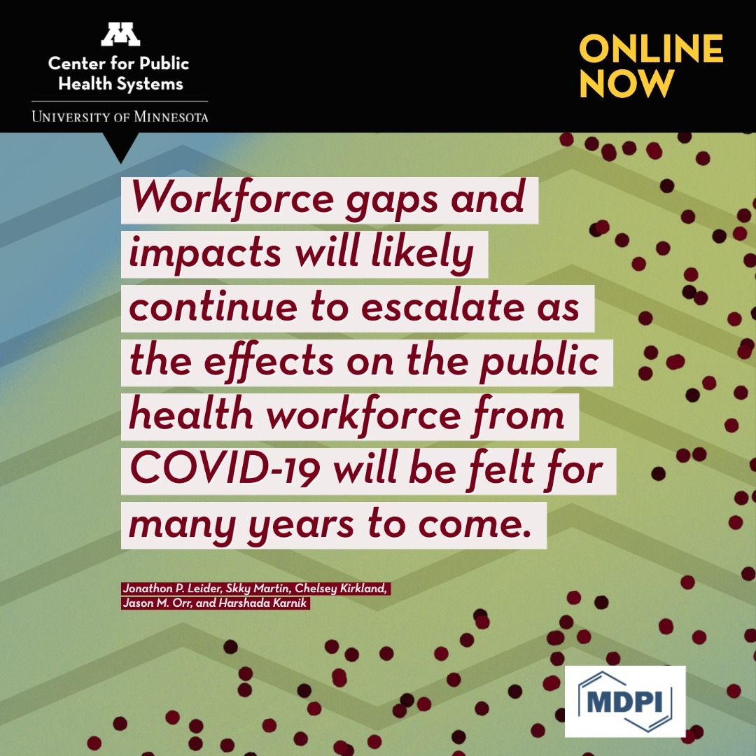 UMN Center for Public Health Systems tweet media