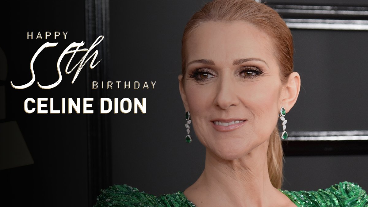 Happy 55th birthday Celine Dion!

Watch her tribute here:  