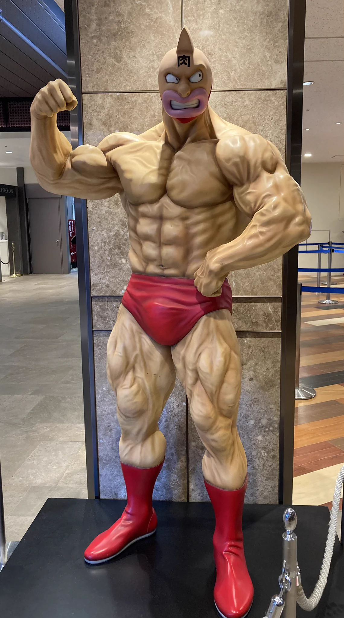 キン肉マン 超キン肉マン展 入場特典 ベルトバックル Marechiyo on X: 