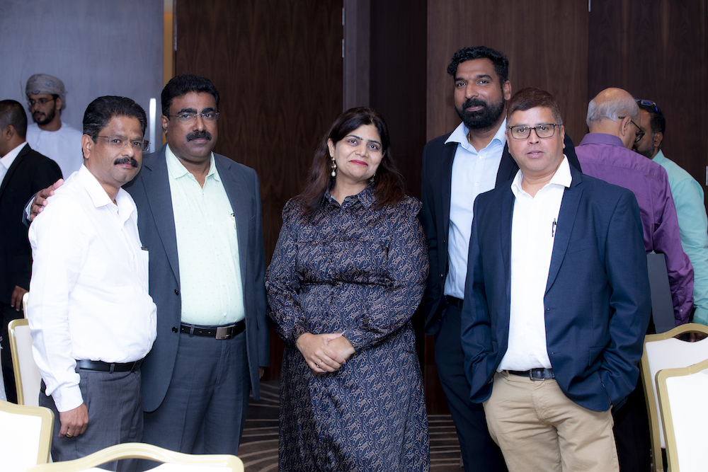 Arcserve's tweet image. Last week our partner @Khimji_Ramdas hosted an excellent end-user event in Muscat, Oman! Arcserve teammate, Latif, was there to talk about all things #SaaSBackup, UDP, and OneXafe. Thank you to everyone who attended! 🌟