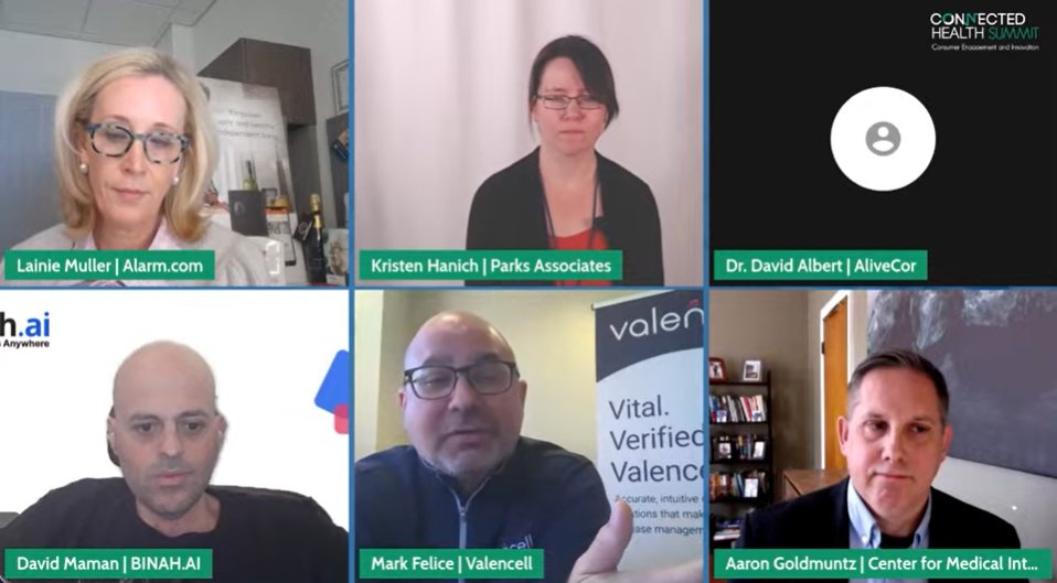 Mark Felice of <a href="/Valencell_Inc/">Valencell</a> discusses the standardization issue with #wearable devices and health measurements today at #ConnHealth23 ⚕🩺
#smartwatch #ECG #health #DoctorsDay #NationalDoctorsDay