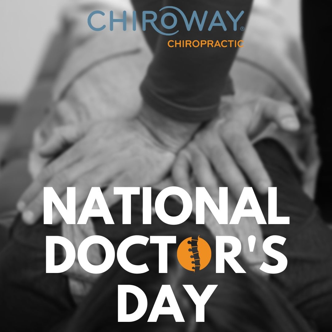 ChiroWayWDBY's tweet photo. Happy National Doctors Day to all of our ChiroWay Chiropractors!
#nationaldoctorsday #chiropractor #chiropractic #chiropracticcare #chiroway #chirowayday #getadjusted #adjustment #getyospinechecked #spine https://t.co/2Vt4vWO2D4