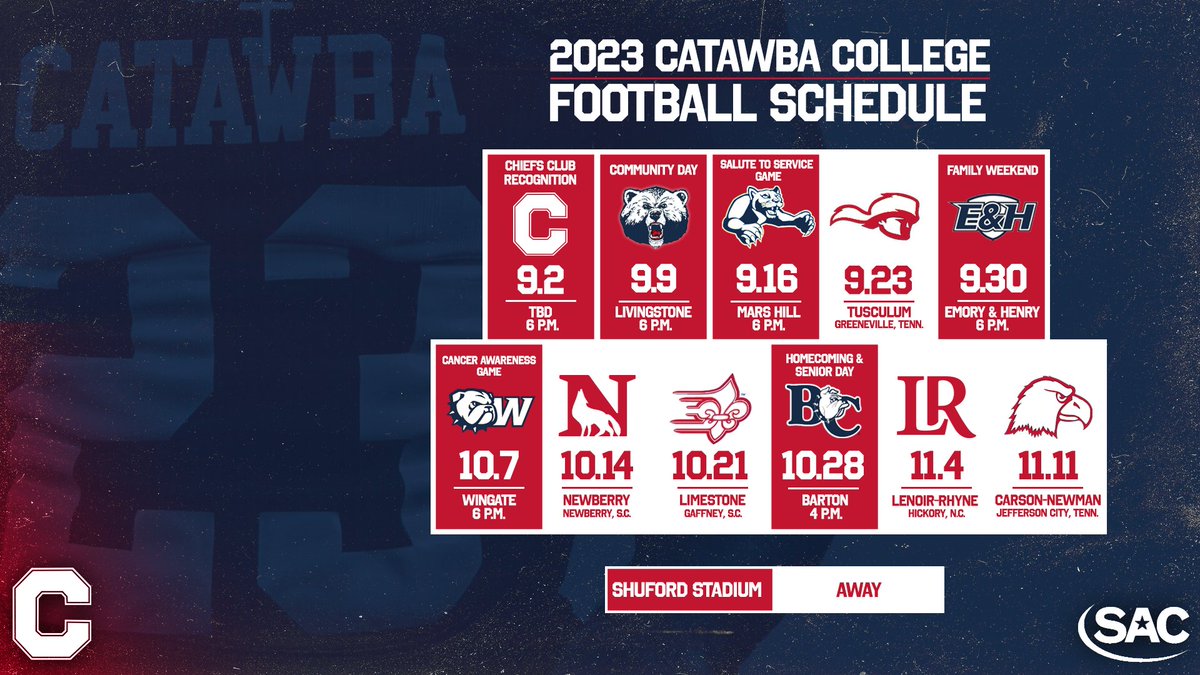 Catawba College Athletics tweet media