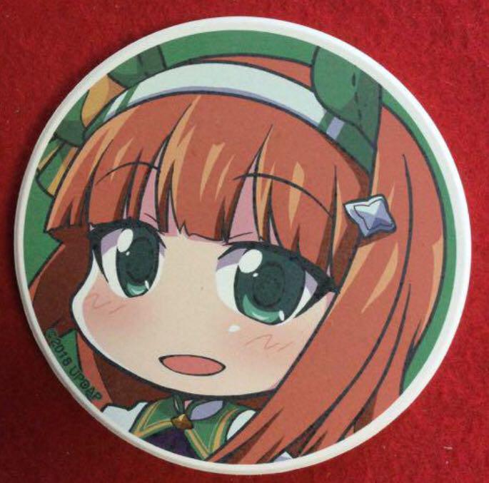 サイレンススズカ(ウマ娘) 「身に覚えのないグッズが15000円で売っとる、値段はともかくコースターなんてあっ」|nino-絵仕事できますのイラスト