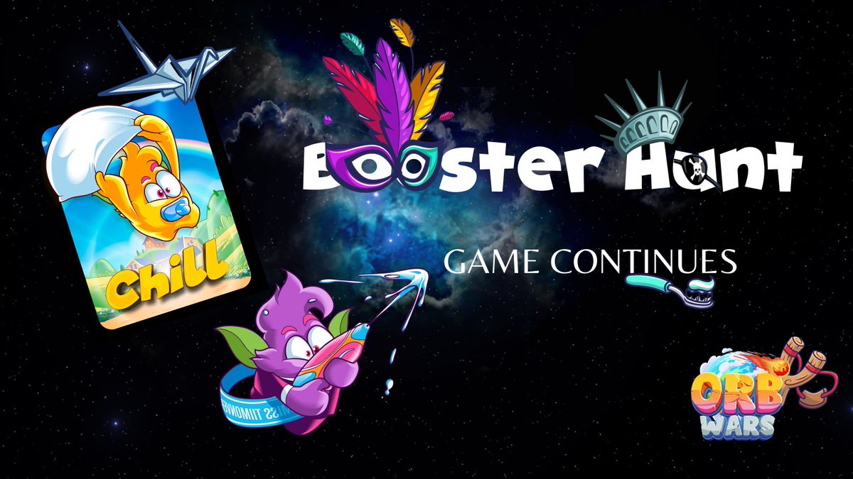 the_orbwars's tweet photo. 🚨Attention all booster hunters! 🔍
We are bringing back another round of the game and giving all our followers another chance to win boosters! 🔥
Get ready to #hunt 🕹️🧩
⏰ Tomorrow 5pm UTC.
Let’s find our next best detectives.🕵️
❤️, RT & tag 👫
#BoosterHunt #GameOn https://t.co/FkGdKL371o
