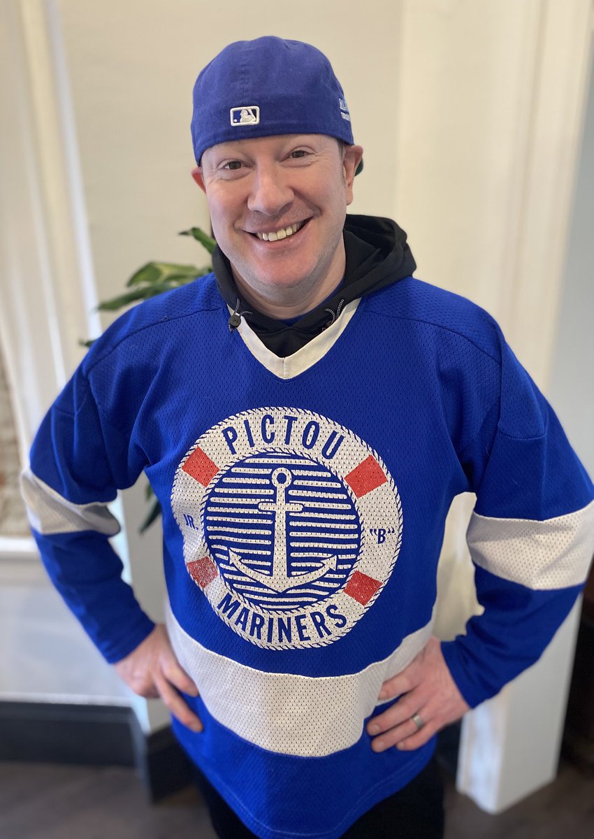 Ken Reid on Twitter "This is the sweater of the Pictou Mariners, the